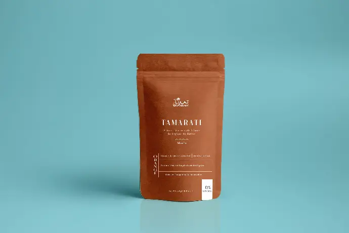 Café au noyaux de dattes ORANGE  100% Naturel  125g (0% caféines)